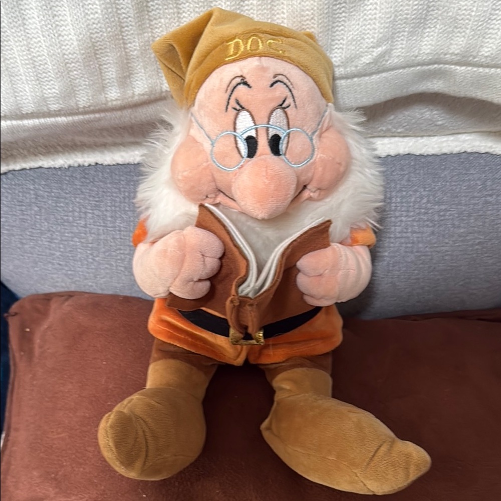 Disney World Doc Plush from Snow White and the Seven Dwarfs